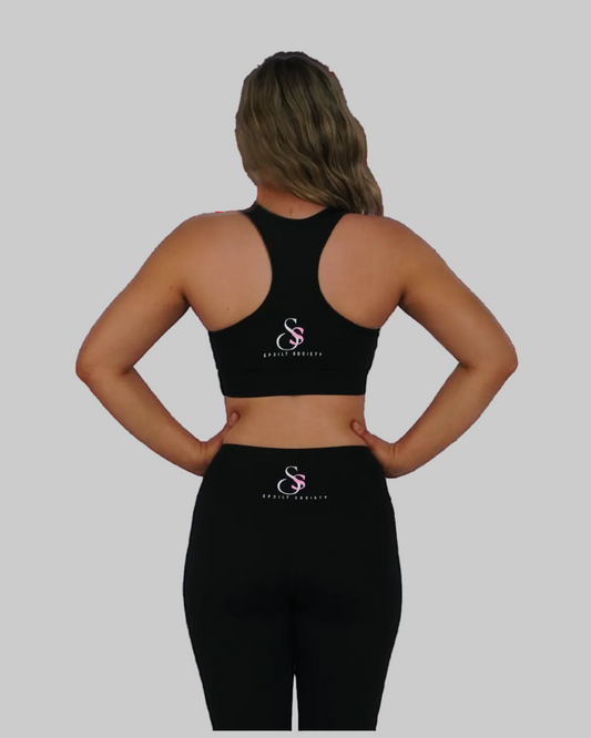 The London Racerback Sports Bra