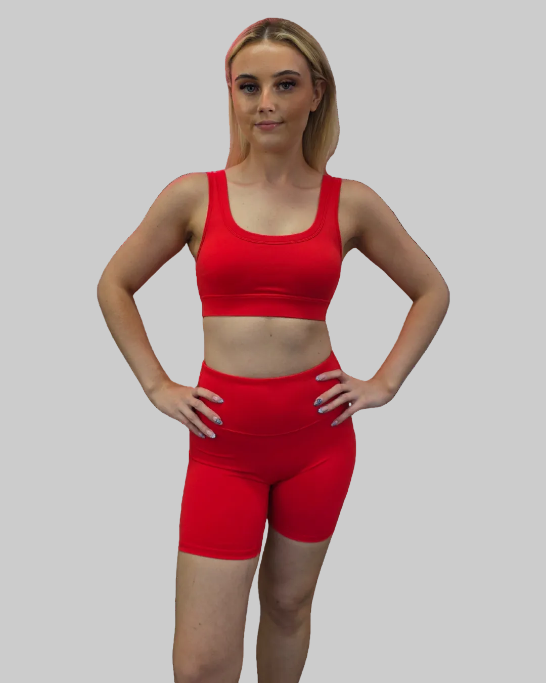 Essential Bike Shorts - Red