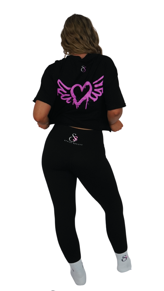 Spoilt Society Crop Tee - Unapologetically Her