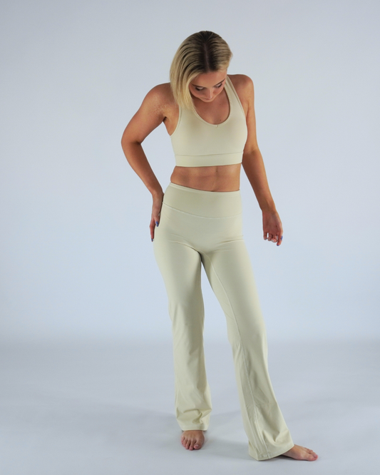 London Racer Back Bra - Vanilla