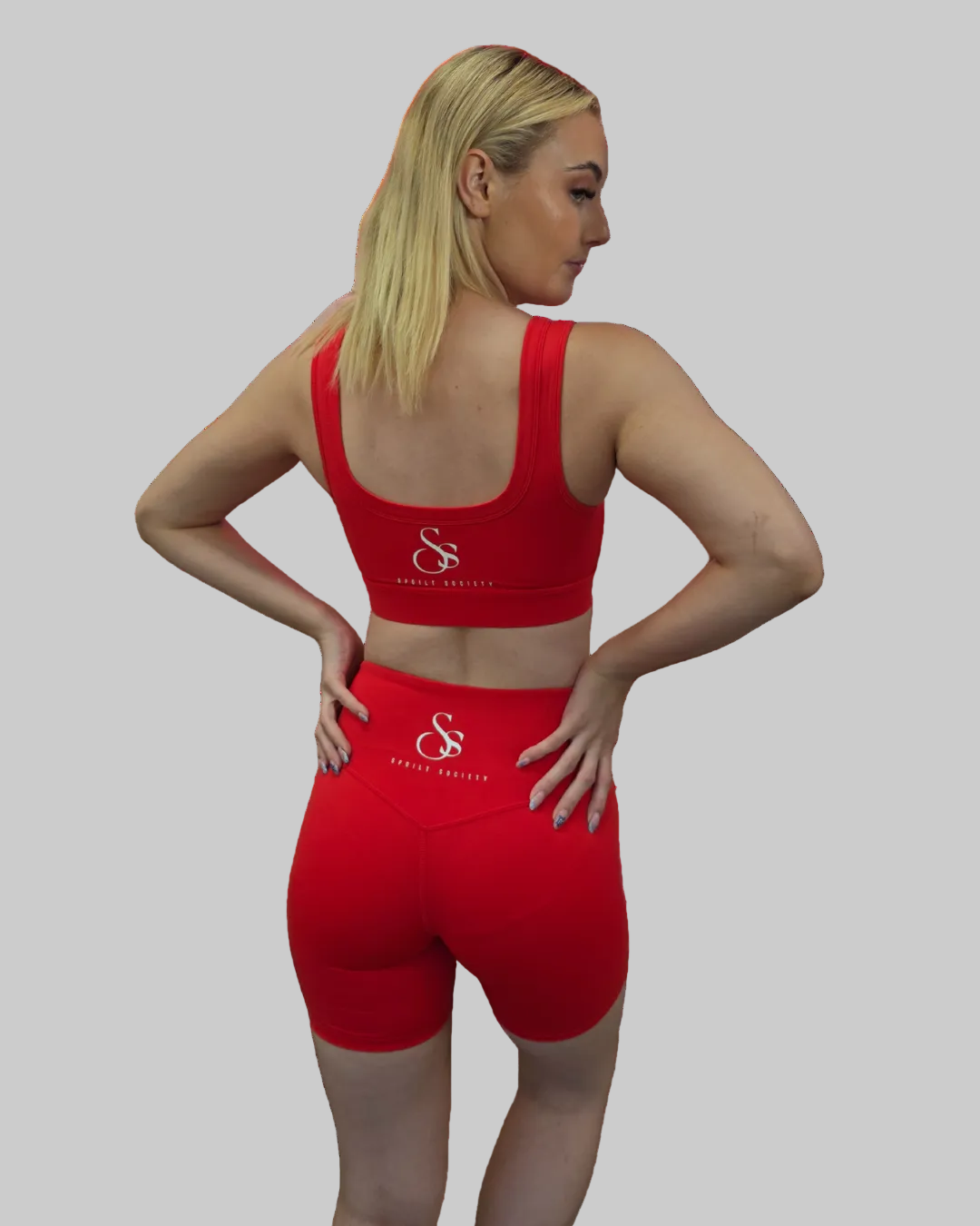 Essential Bike Shorts - Red