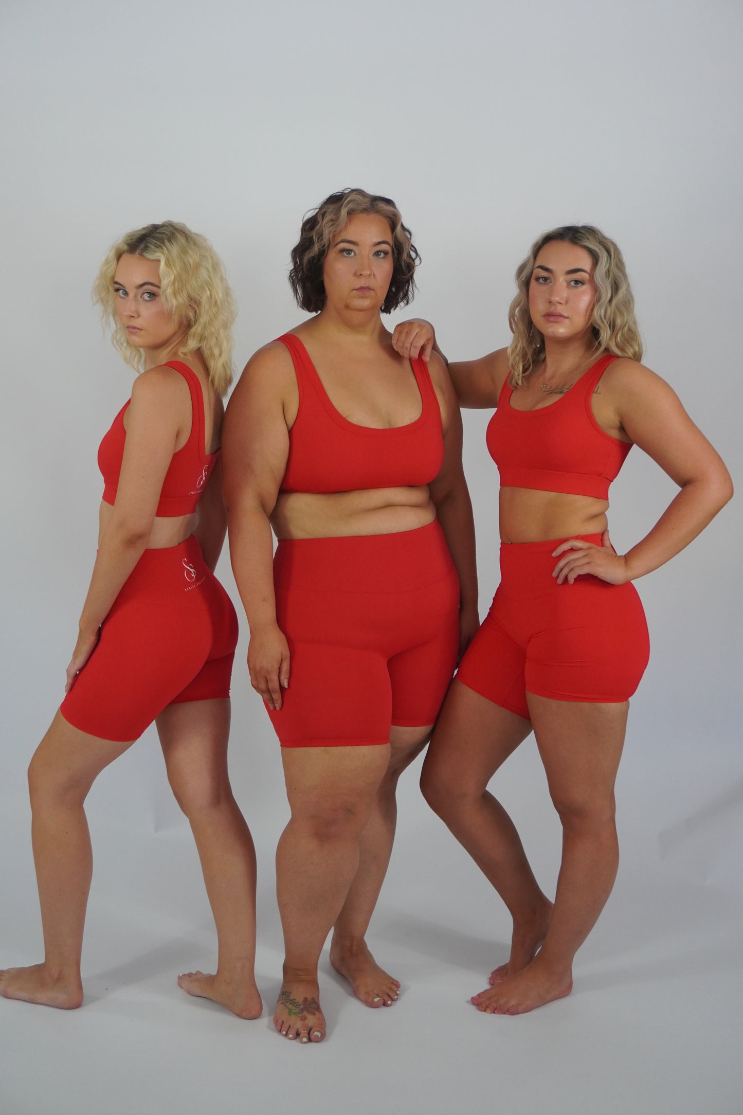 Essential Bike Shorts - Red