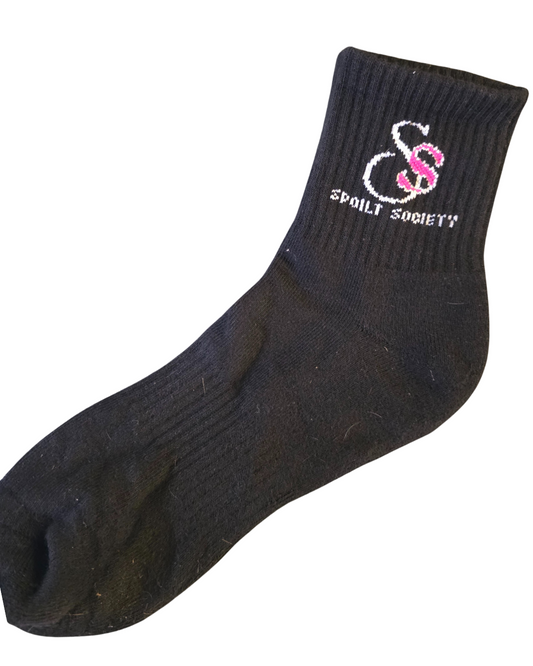 Black Crew Socks